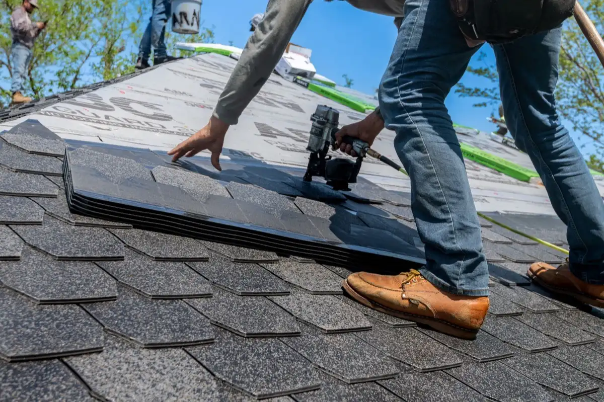 roofing project in Fishers, IN — 1